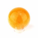 große polychrome Jaspis | Chalcedon | Achat Kugel Ø 89 mm mit faszinierender und einzigartiger Maserung Edelsteine Heilsteine bei Wunderstein24