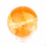 große Orangencalcit Kugel Ø 60 mm aus Mexiko in bester Qualität und Farbe Edelsteine Heilsteine bei Wunderstein24