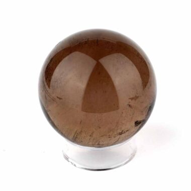 Rauchquarz Kugel Ø 49 mm aus Brasilien in bester Qualität und Farbe Edelsteine Heilsteine bei Wunderstein24