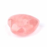 Rosenquarz Herz Ø 67 mm in bester Farbe und Qualität aus Madagaskar Edelsteine Heilsteine bei Wunderstein24