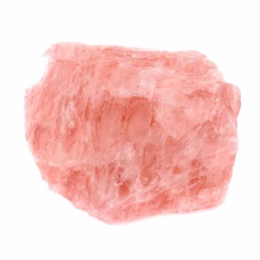 großer Rosenquarz Rohstein Natur in Top-Qualität und bester Farbe Edelsteine Heilsteine bei Wunderstein24