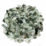 Apatit Trommelsteine grün Ø ca. 6 – 12 mm aus Madagaskar Edelsteine Heilsteine bei Wunderstein24