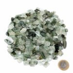 Rutilquarz grün Trommelsteine Ø ca. 10 – 20 mm – Rarität Edelsteine Heilsteine bei Wunderstein24