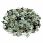 Rutilquarz grün Trommelsteine Ø ca. 10 – 20 mm – Rarität Edelsteine Heilsteine bei Wunderstein24