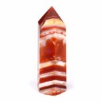 Achat Natur Spitze Höhe 80 mm aus Brasilien in bester Farbe und Maserung Edelsteine Heilsteine bei Wunderstein24