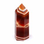 Achat Natur Spitze Höhe 79 mm aus Brasilien in bester Farbe und Maserung Edelsteine Heilsteine bei Wunderstein24