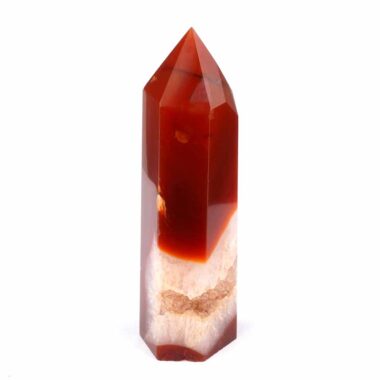 Achat Natur Spitze Höhe 99 mm aus Brasilien in bester Farbe und Maserung Edelsteine Heilsteine bei Wunderstein24