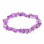 Amethyst Maraba transparent Edelstein Armband flexibel und dehnbar Edelsteine Heilsteine bei Wunderstein24