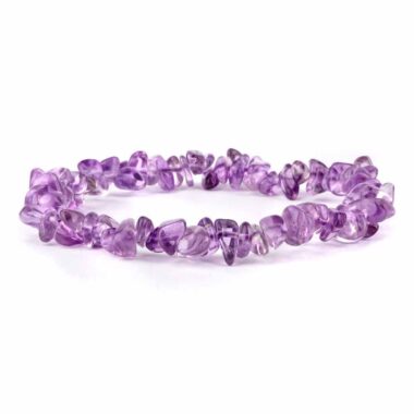 Amethyst Maraba transparent Edelstein Armband flexibel und dehnbar Edelsteine Heilsteine bei Wunderstein24