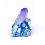 Aqua Angel Aura Bergkristall Stufe blau aus Brasilien Edelsteine Heilsteine bei Wunderstein24