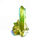 Aqua Angel Aura Bergkristall Stufe grün aus Brasilien Edelsteine Heilsteine bei Wunderstein24