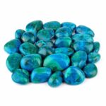 Chrysokoll Trommelsteine handpoliert Ø ca. 25 – 45 mm in weltbester Qualität Edelsteine Heilsteine bei Wunderstein24