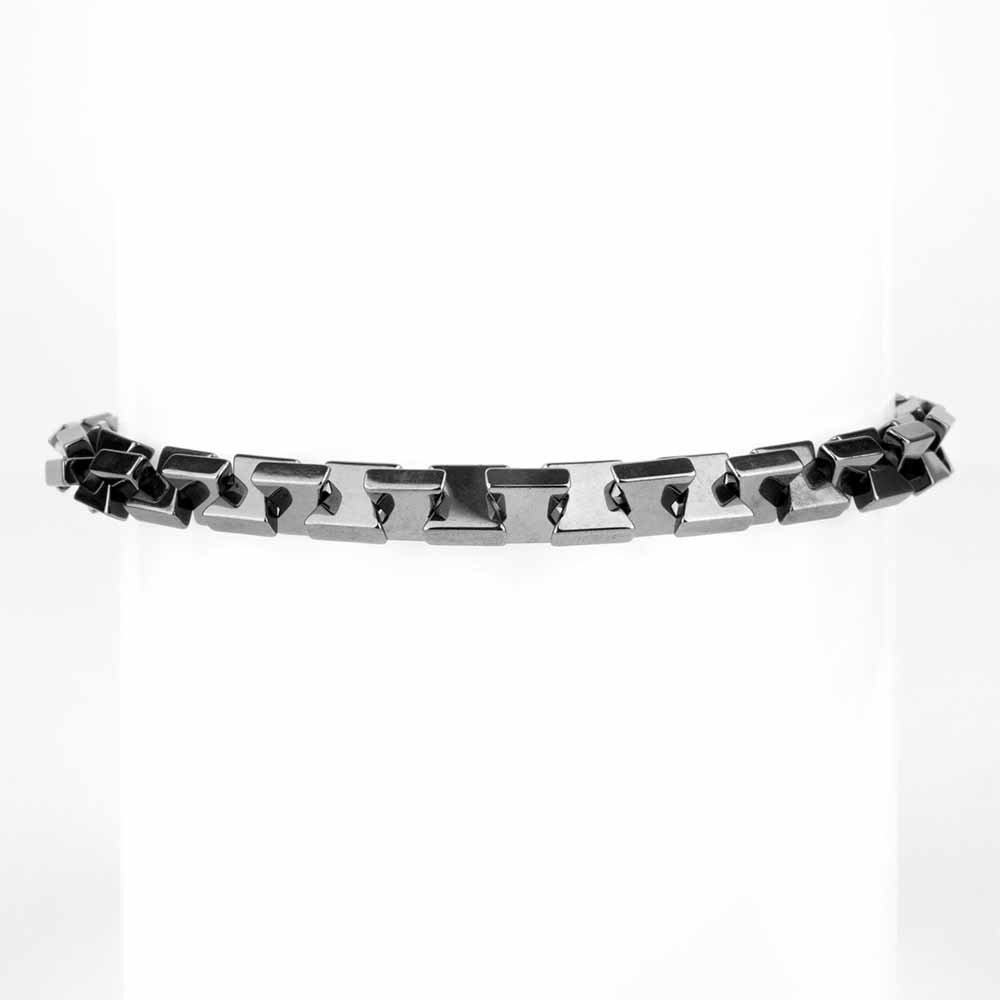 Hämatit Ø 6 mm Zickzack Edelstein Armband flexibel und dehnbar Edelsteine Heilsteine bei Wunderstein24 Hämatit Ø 6 mm Zickzack Edelstein Armband flexibel und dehnbar Edelsteine Heilsteine bei Wunderstein24