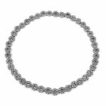 Hämatit Ø 10 mm Herz Edelstein Armband flexibel und dehnbar Edelsteine Heilsteine bei Wunderstein24