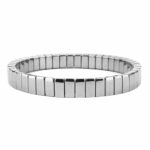 Hämatit Ø 12,3 mm Steg & Kugel Edelstein Armband flexibel und dehnbar Edelsteine Heilsteine bei Wunderstein24