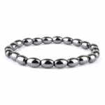 Hämatit Ø 6,5 mm Oliven-Perlen Edelstein Armband flexibel und dehnbar Edelsteine Heilsteine bei Wunderstein24 Hämatit Ø 6,5 mm Oliven-Perlen Edelstein Armband flexibel und dehnbar Edelsteine Heilsteine bei Wunderstein24