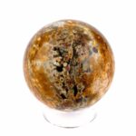 Ozean-Jaspis Kugel Ø 52 mm aus Madagaskar mit wunderschöner Maserung Edelsteine Heilsteine bei Wunderstein24