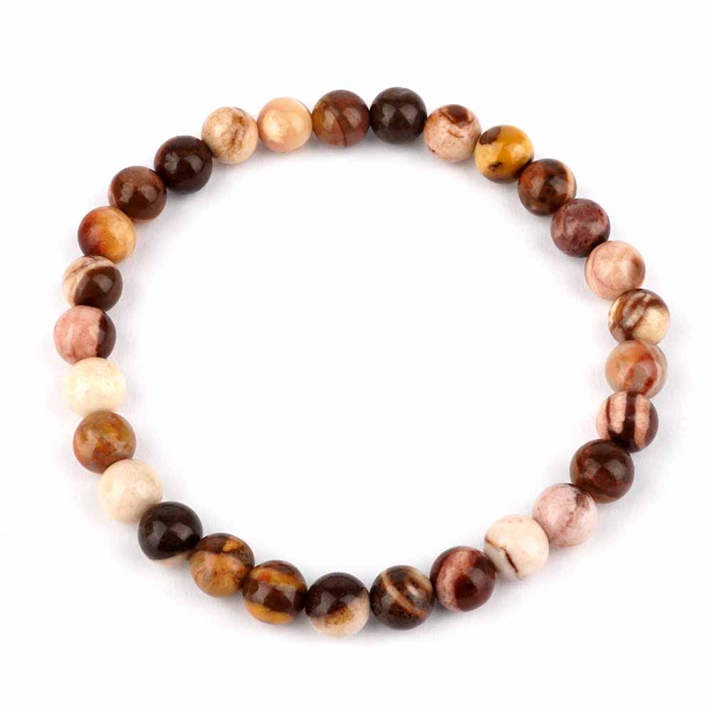 Jaspis polychrom Ø 6 mm Kugel Edelstein Armband flexibel und dehnbar Edelsteine Heilsteine bei Wunderstein24 Jaspis polychrom Ø 6 mm Kugel Edelstein Armband flexibel und dehnbar Edelsteine Heilsteine bei Wunderstein24
