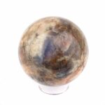 Mondstein Kugel Ø 69 mm wunderschön blau schimmernd wie Regenbogen-Mondstein Edelsteine Heilsteine bei Wunderstein24