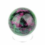 Rubin in Zoisit Kugel Ø 41 mm aus Tansania in bester Qualität und Farbe Edelsteine Heilsteine bei Wunderstein24