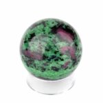 Rubin in Zoisit Kugel Ø 40 mm aus Tansania in bester Qualität und Farbe Edelsteine Heilsteine bei Wunderstein24