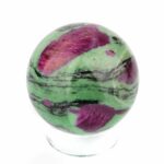 Rubin in Zoisit Kugel Ø 41 mm aus Tansania in bester Qualität und Farbe Edelsteine Heilsteine bei Wunderstein24