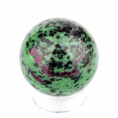 Rubin in Zoisit Kugel Ø 44 mm aus Tansania in bester Qualität und Farbe Edelsteine Heilsteine bei Wunderstein24