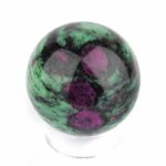 Rubin in Zoisit Kugel Ø 43 mm aus Tansania in bester Qualität und Farbe Edelsteine Heilsteine bei Wunderstein24