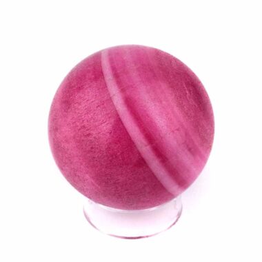 Rubin Kugel Ø 52 mm in wunderschöner Farbe und Maserung Edelsteine Heilsteine bei Wunderstein24