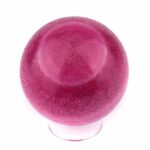 große Rubin Kugel Ø 61 mm in wunderschöner Farbe und Maserung Edelsteine Heilsteine bei Wunderstein24