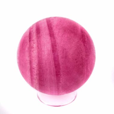 große Rubin Kugel Ø 60 mm in wunderschöner Farbe und Maserung Edelsteine Heilsteine bei Wunderstein24