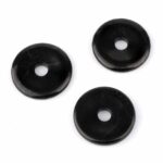Schungit Donut Anhänger Ø 30 mm Edelsteine Heilsteine bei Wunderstein24