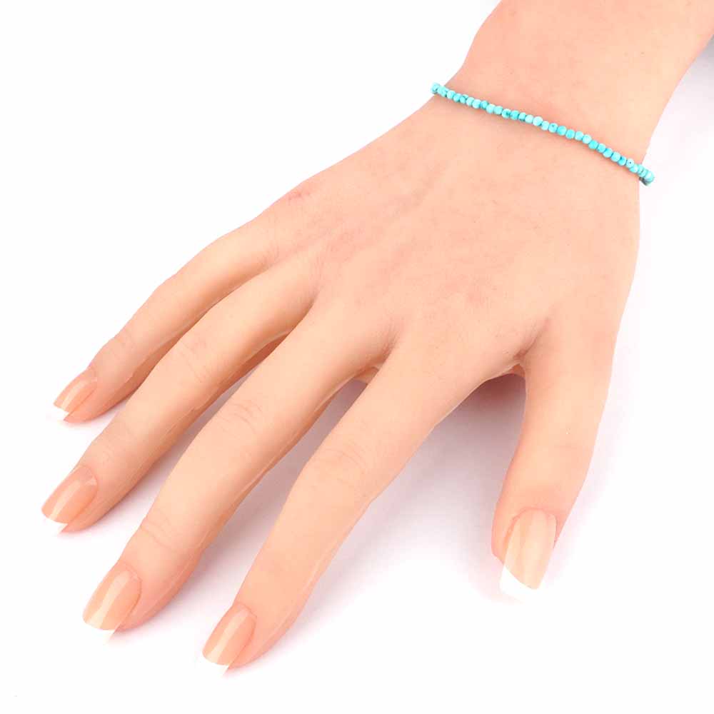 Türkis echt Ø 2,2 mm Kugel | Perlen Armband flexibel und dehnbar Edelsteine Heilsteine bei Wunderstein24 Türkis echt Ø 2,2 mm Kugel | Perlen Armband flexibel und dehnbar Edelsteine Heilsteine bei Wunderstein24