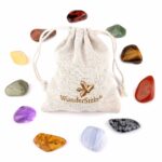 Wunderstein24 Geschenksäckchen Größe ca. 12 x 15 cm Edelsteine Heilsteine bei Wunderstein24