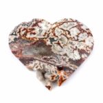 großes Crazy Lace Achat Herz Ø 134 mm in einzigartiger Qualität und Maserung Edelsteine Heilsteine bei Wunderstein24