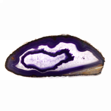 Achatscheibe poliert lila Ø 210 mm aus Brasilien in bester Farbe Edelsteine Heilsteine bei Wunderstein24