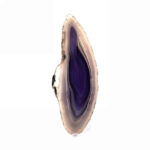 Achatscheibe poliert lila Ø 168 mm aus Brasilien in bester Farbe Edelsteine Heilsteine bei Wunderstein24