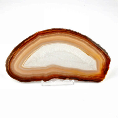große Achatscheibe poliert Natur Ø 148 mm Brasilien in bester Farbe Edelsteine Heilsteine bei Wunderstein24