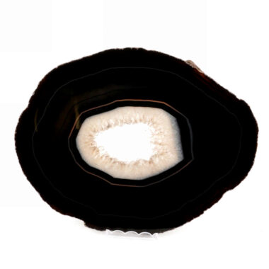 große Achatscheibe poliert Natur Ø 214 mm Brasilien in bester Farbe Edelsteine Heilsteine bei Wunderstein24