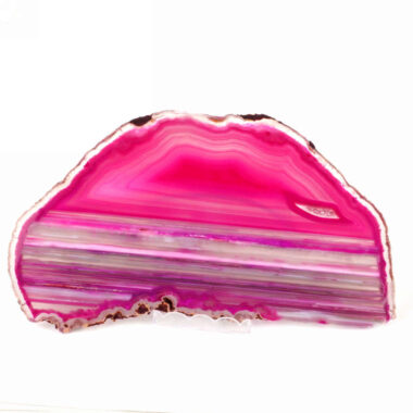 große Achatscheibe poliert pink | rosa Ø 181 mm aus Brasilien in bester Farbe Edelsteine Heilsteine bei Wunderstein24