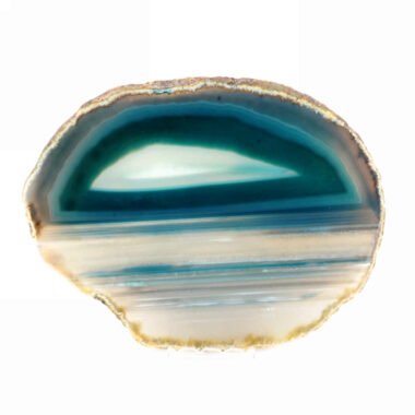 Achatscheibe poliert türkis Ø 183 mm aus Brasilien in bester Farbe Edelsteine Heilsteine bei Wunderstein24