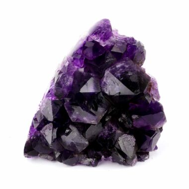 Amethyst Stufe mit poliertem Rand und Standfläche in weltbester Farbe und Qualität Edelsteine Heilsteine bei Wunderstein24