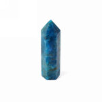 Apatit Spitze poliert Höhe 49 mm aus Madagaskar in bester Farbe Edelsteine Heilsteine bei Wunderstein24