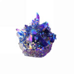 Aqua Angel Aura Bergkristall Stufe blau aus Brasilien Edelsteine Heilsteine bei Wunderstein24