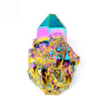 Aqua Angel Aura Bergkristall Stufe rainbow aus Brasilien Edelsteine Heilsteine bei Wunderstein24