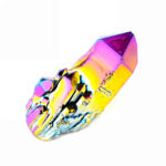 Aqua Angel Aura Bergkristall Stufe rainbow aus Brasilien Edelsteine Heilsteine bei Wunderstein24