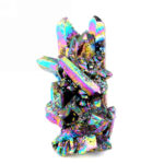 Aqua Angel Aura Bergkristall Stufe rainbow aus Brasilien Edelsteine Heilsteine bei Wunderstein24