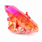 Aqua Angel Aura Bergkristall Stufe rot aus Brasilien Edelsteine Heilsteine bei Wunderstein24