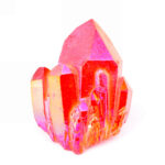 Aqua Angel Aura Bergkristall Stufe lila | violett aus Brasilien Edelsteine Heilsteine bei Wunderstein24