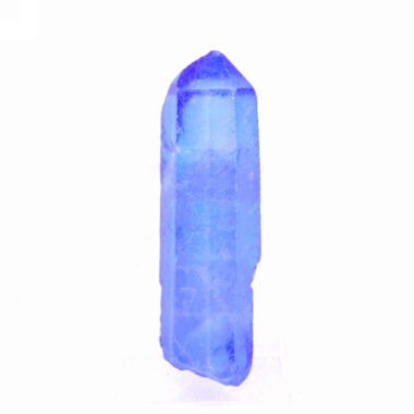 Aqua Angel Aura Bergkristall Spitze blau aus Brasilien Edelsteine Heilsteine bei Wunderstein24